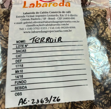 Sample: Terroir, lot AE-2163/26