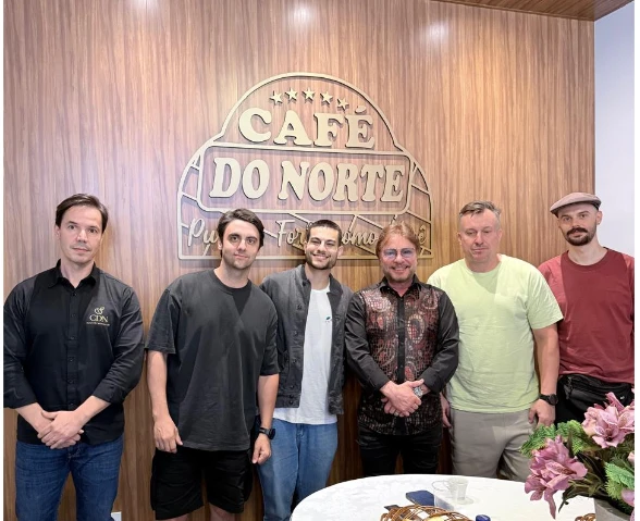 The group with the team at CDN Trading